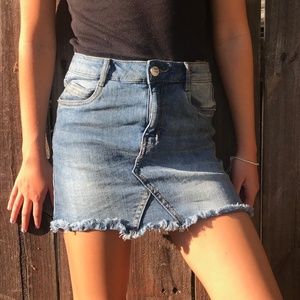 Children Blue Denim Skirt